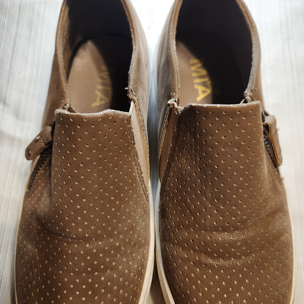 Brown Slip-On Shoes